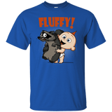 T-Shirts Royal / S Fluffy Raccoon T-Shirt