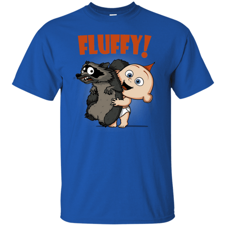 T-Shirts Royal / S Fluffy Raccoon T-Shirt