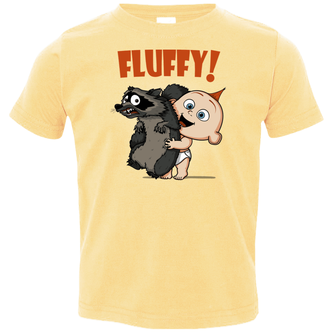 T-Shirts Butter / 2T Fluffy Raccoon Toddler Premium T-Shirt