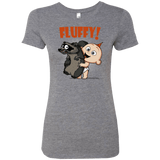 T-Shirts Premium Heather / S Fluffy Raccoon Women's Triblend T-Shirt