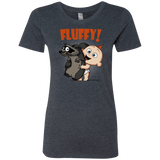 T-Shirts Vintage Navy / S Fluffy Raccoon Women's Triblend T-Shirt