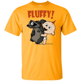 T-Shirts Gold / YXS Fluffy Raccoon Youth T-Shirt