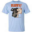 T-Shirts Light Blue / YXS Fluffy Raccoon Youth T-Shirt