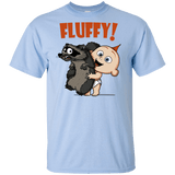 T-Shirts Light Blue / YXS Fluffy Raccoon Youth T-Shirt