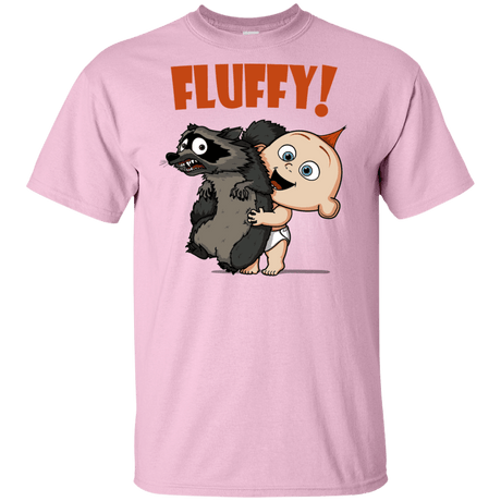 T-Shirts Light Pink / YXS Fluffy Raccoon Youth T-Shirt