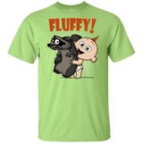 T-Shirts Mint Green / YXS Fluffy Raccoon Youth T-Shirt