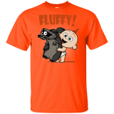 T-Shirts Orange / YXS Fluffy Raccoon Youth T-Shirt