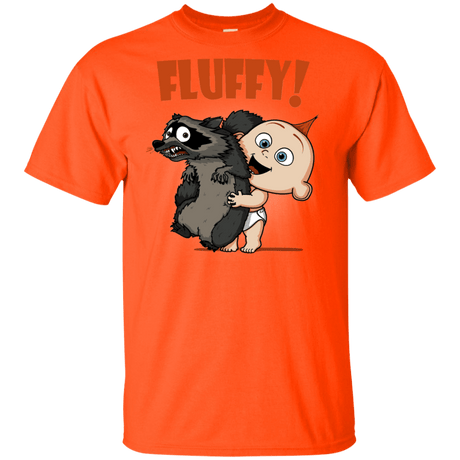 T-Shirts Orange / YXS Fluffy Raccoon Youth T-Shirt