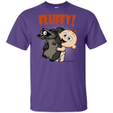 T-Shirts Purple / YXS Fluffy Raccoon Youth T-Shirt