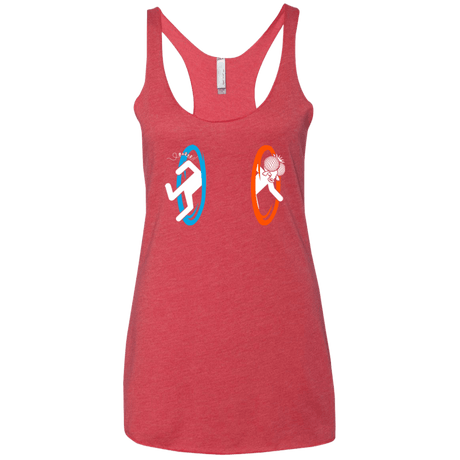 T-Shirts Vintage Red / X-Small Fly trouble Women's Triblend Racerback Tank