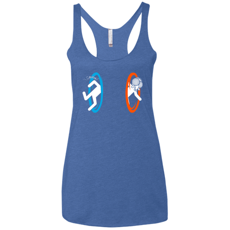 T-Shirts Vintage Royal / X-Small Fly trouble Women's Triblend Racerback Tank