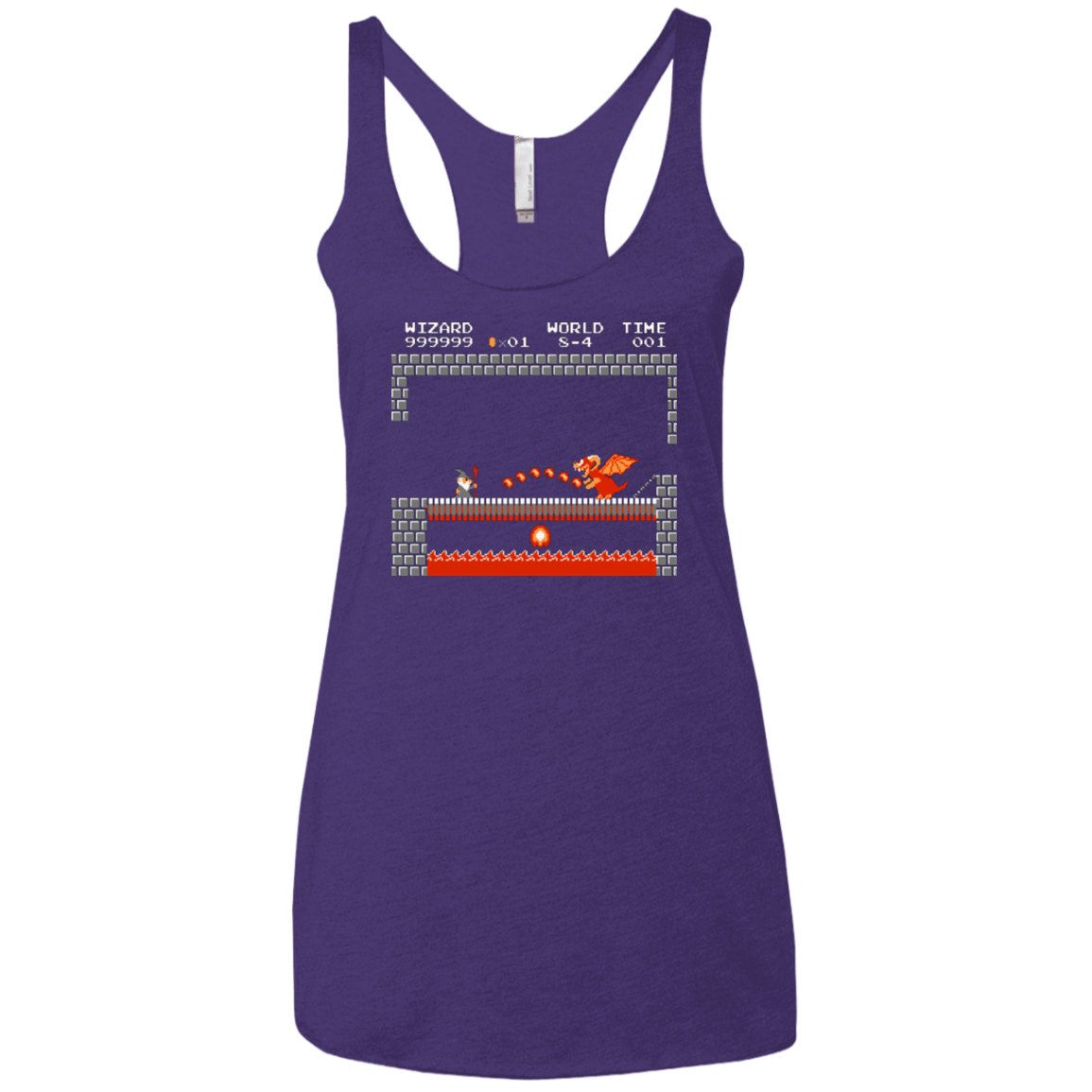 T-Shirts Purple / X-Small Fly you fools Women's Triblend Racerback Tank