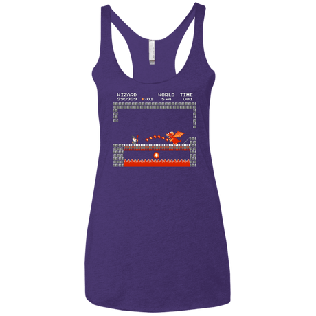 T-Shirts Purple / X-Small Fly you fools Women's Triblend Racerback Tank