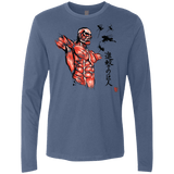 T-Shirts Indigo / Small Flying for Freedom Men's Premium Long Sleeve