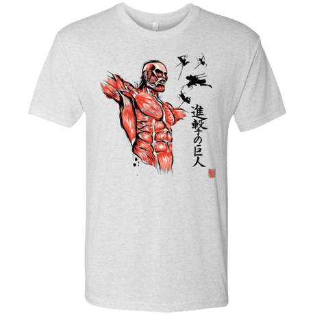 T-Shirts Heather White / Small Flying for Freedom Men's Triblend T-Shirt