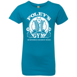 T-Shirts Turquoise / YXS Foleys Gym Girls Premium T-Shirt
