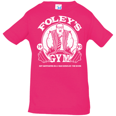 T-Shirts Hot Pink / 6 Months Foleys Gym Infant Premium T-Shirt