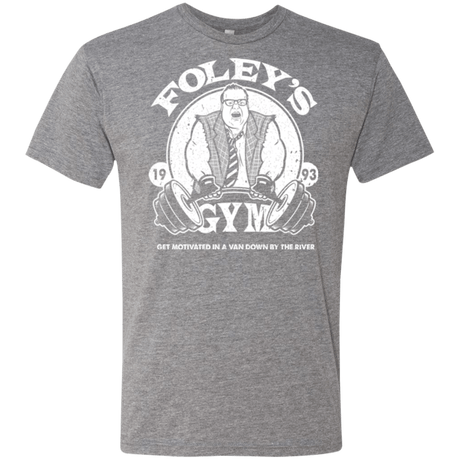 T-Shirts Premium Heather / Small Foleys Gym Men's Triblend T-Shirt