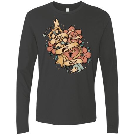 T-Shirts Heavy Metal / Small Follow your heart Men's Premium Long Sleeve