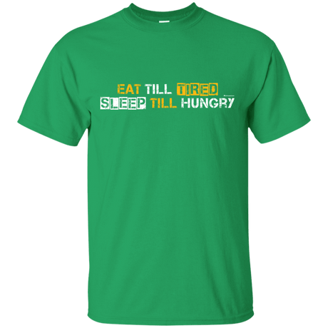 T-Shirts Irish Green / Small Food Sleep Loop T-Shirt