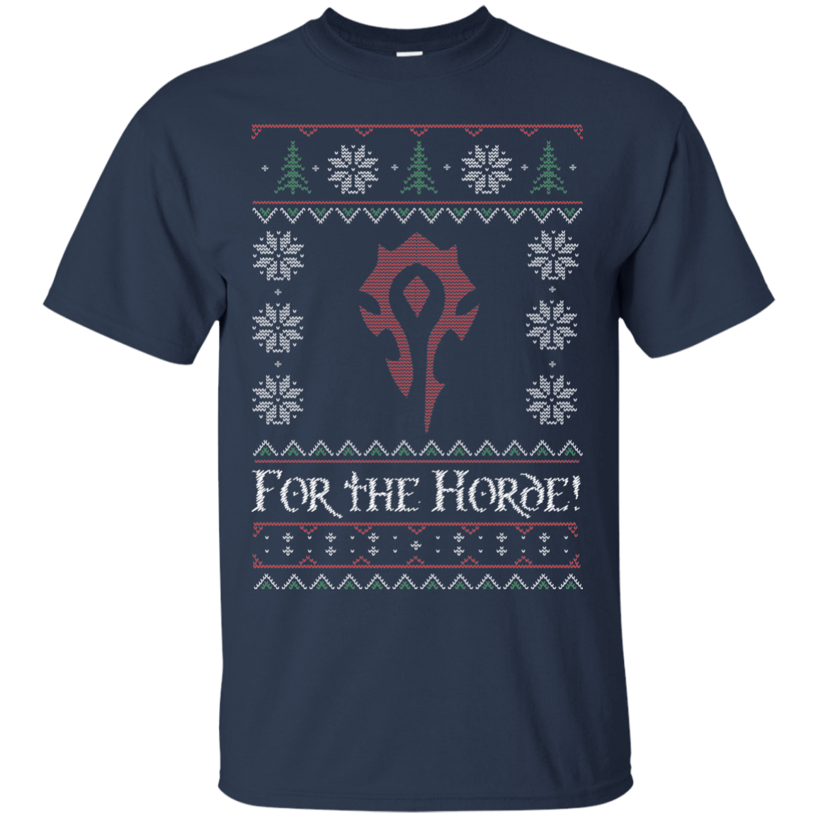 T-Shirts Navy / Small For The Horde T-Shirt