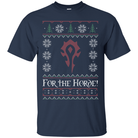 T-Shirts Navy / Small For The Horde T-Shirt