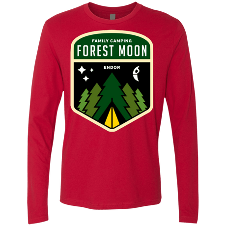 T-Shirts Red / Small Forest Moon Men's Premium Long Sleeve