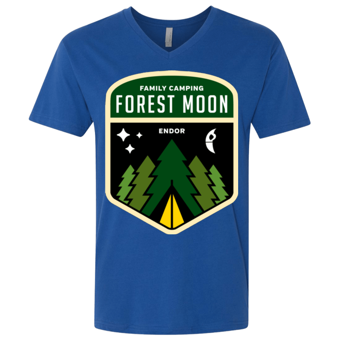 T-Shirts Royal / X-Small Forest Moon Men's Premium V-Neck