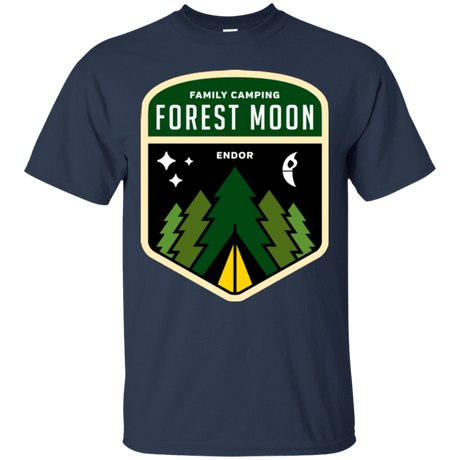 T-Shirts Navy / Small Forest Moon T-Shirt