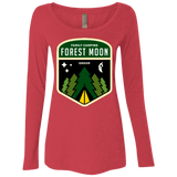 T-Shirts Vintage Red / Small Forest Moon Women's Triblend Long Sleeve Shirt