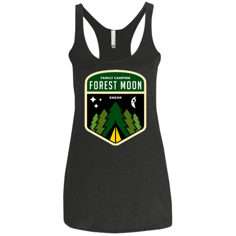 T-Shirts Vintage Black / X-Small Forest Moon Women's Triblend Racerback Tank
