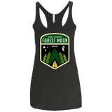 T-Shirts Vintage Black / X-Small Forest Moon Women's Triblend Racerback Tank