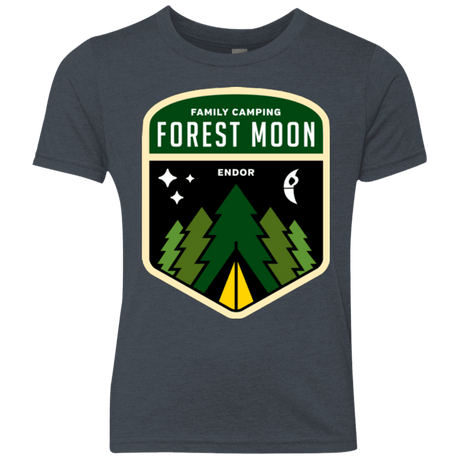 T-Shirts Vintage Navy / YXS Forest Moon Youth Triblend T-Shirt