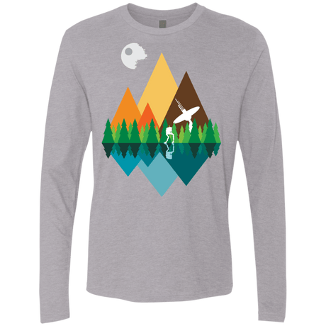T-Shirts Heather Grey / Small Forest View Men's Premium Long Sleeve