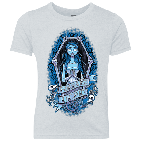 T-Shirts Heather White / YXS Forever Dead Youth Triblend T-Shirt