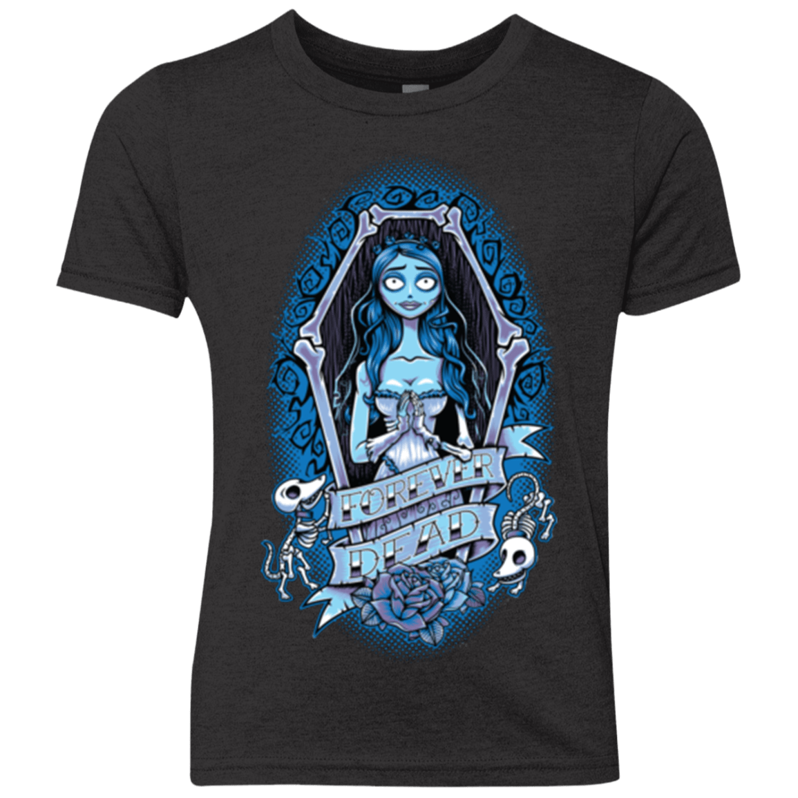 T-Shirts Vintage Black / YXS Forever Dead Youth Triblend T-Shirt