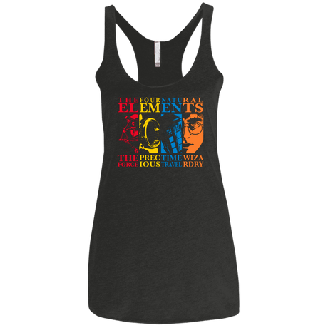 T-Shirts Vintage Black / X-Small Four Elements Women's Triblend Racerback Tank