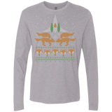 T-Shirts Heather Grey / Small Foxy Threads Men's Premium Long Sleeve