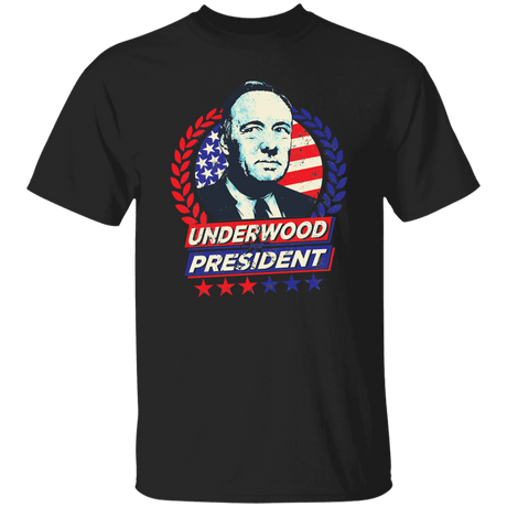 T-Shirts Black / S Frank Underwood 4 Pres T-Shirt
