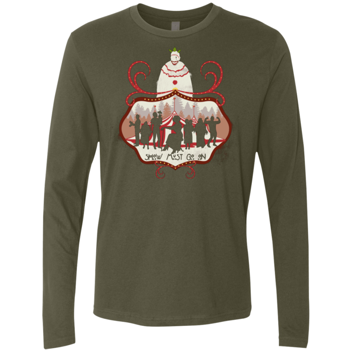 T-Shirts Military Green / Small Freakshow Men's Premium Long Sleeve