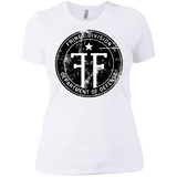 T-Shirts White / X-Small Fringe Logo Vintage Women's Premium T-Shirt