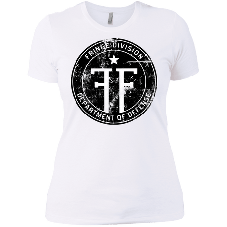 T-Shirts White / X-Small Fringe Logo Vintage Women's Premium T-Shirt