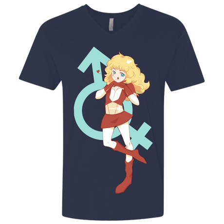 T-Shirts Midnight Navy / X-Small Frol Men's Premium V-Neck