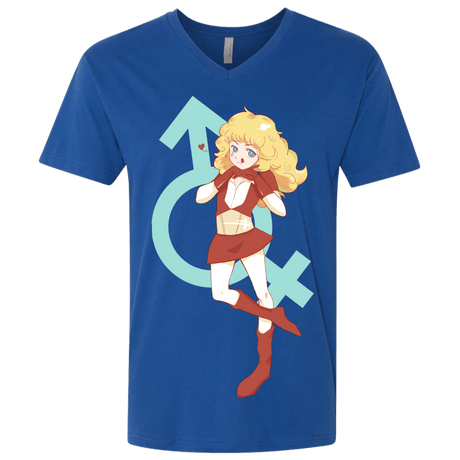 T-Shirts Royal / X-Small Frol Men's Premium V-Neck