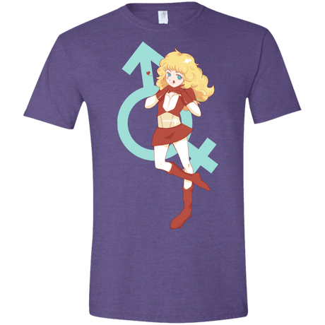 T-Shirts Heather Purple / S Frol Men's Semi-Fitted Softstyle