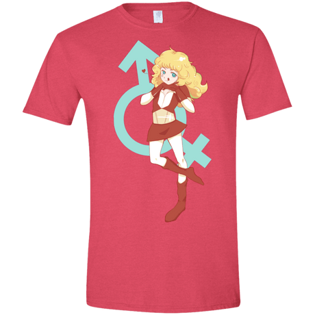 T-Shirts Heather Red / S Frol Men's Semi-Fitted Softstyle