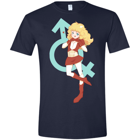 T-Shirts Navy / X-Small Frol Men's Semi-Fitted Softstyle