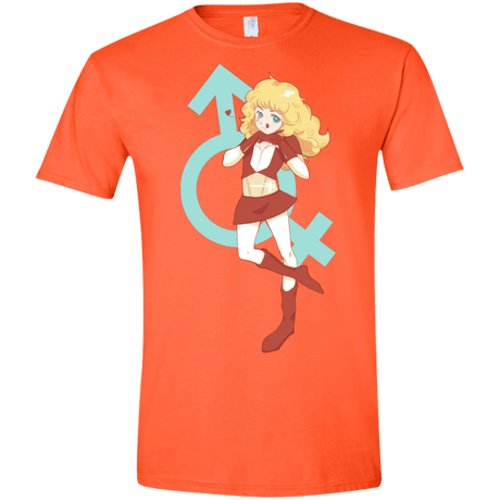 T-Shirts Orange / S Frol Men's Semi-Fitted Softstyle