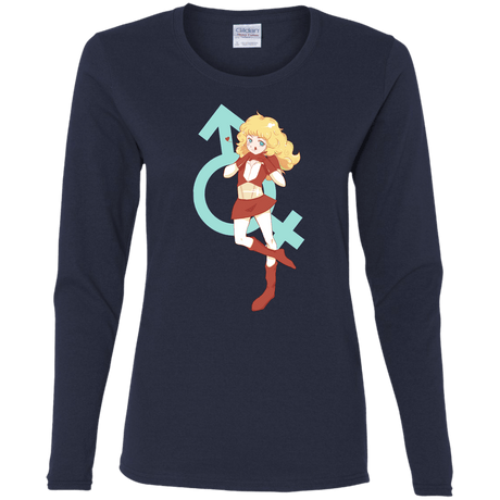 T-Shirts Navy / S Frol Women's Long Sleeve T-Shirt