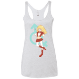 T-Shirts Heather White / X-Small Frol Women's Triblend Racerback Tank